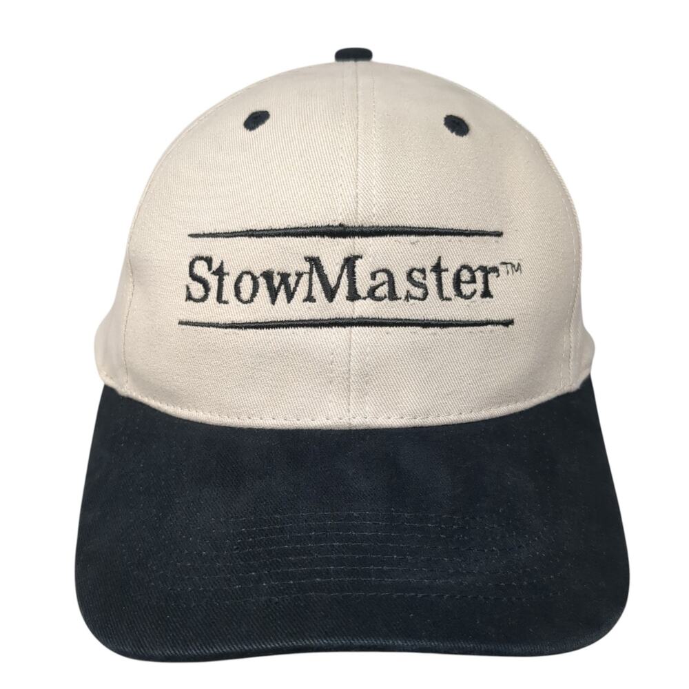 Stow Master Strapback Baseball Cap Beige One Size Adjustable Advantage Series